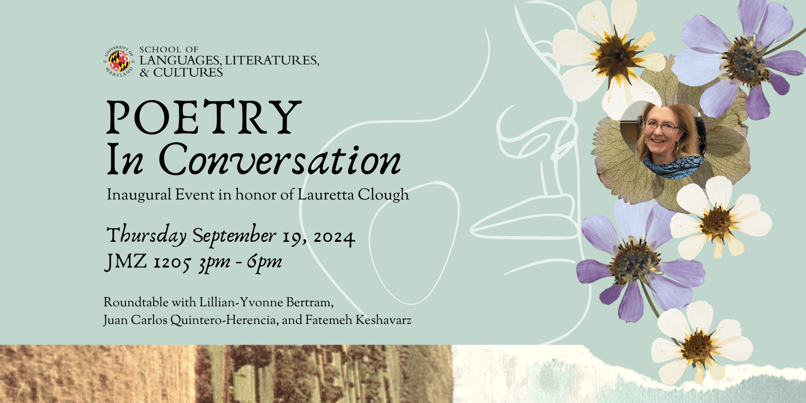 poetry in conversation inset for event on september 19